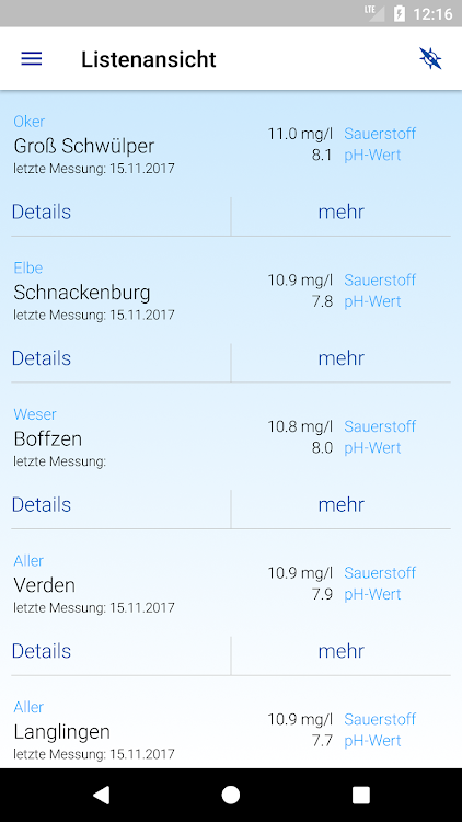 Gewässergüte Niedersachsen - 1.1.3 - (Android)