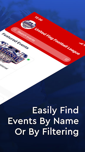 United Flag Football League Screen 2