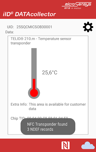 iID® DATAcollector Screen 3