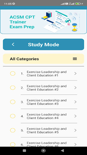 ACSM CPT Trainer Exam Prep Screen 2