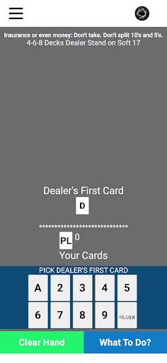 BlackJack Bot Basic Strategy 2 Screen 2