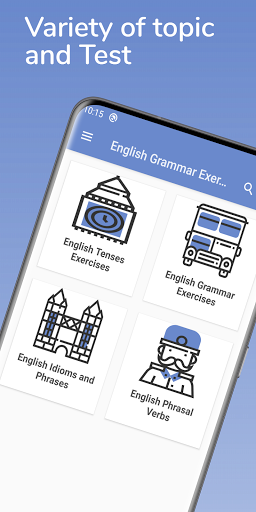 Android application Test English - English exam screenshort