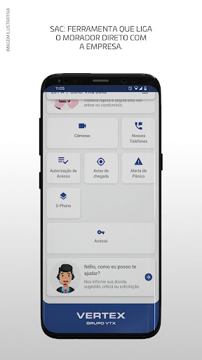 Android application VERTEX screenshort