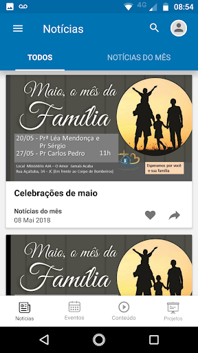 Ministério da Família AJA screenshot 4