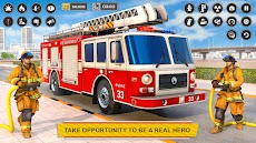 シティレスキュー消防車ゲームのおすすめ画像4