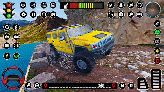 Real Offroad Jeep Driving Game