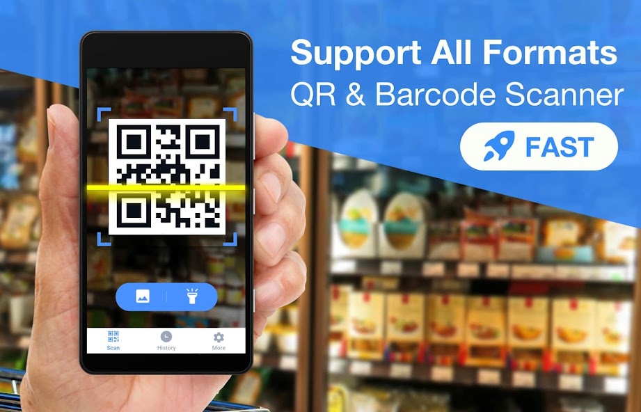 QR Code Scanner & Barcode 2.3.8 APK + Modificación (Unlimited money) para Android