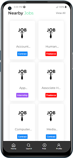 My Job Switch Screen 2