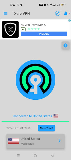 Xero VPN - Safer Internet Screen 2