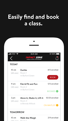 Screenshot of Impact Zone Fitness NJ