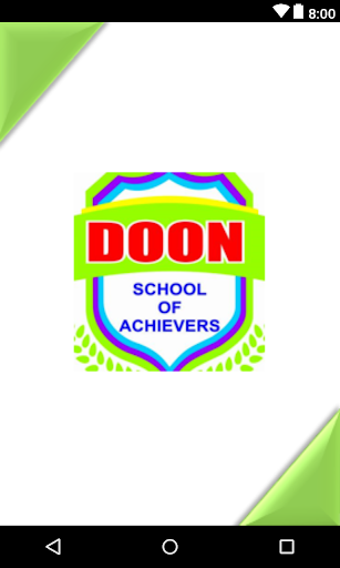 Android application Doon School of Achievers screenshort