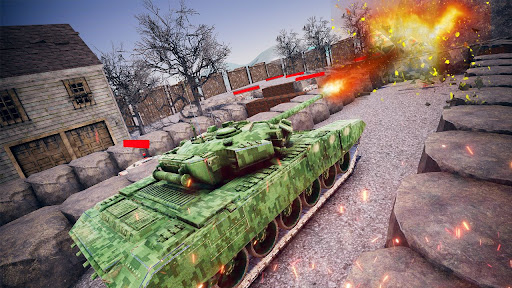 Android application Tank war 3d: Epic Battle Arena screenshort
