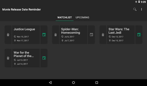 Movie Release Date Reminder -
