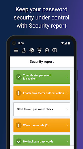 Screenshot of Bitdefender Password Manager