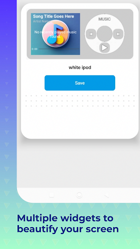 Glossy Widgets - Home Screen