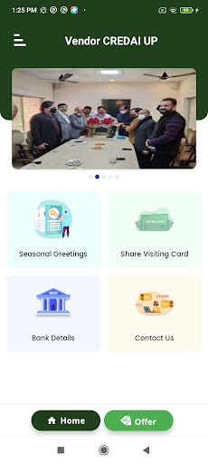 Vendor Credai UP Screen 3