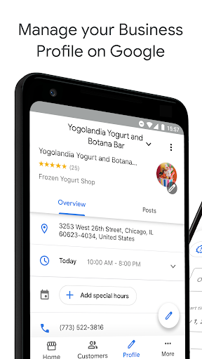 Google My Business - Connect with your Customers  APK screenshots 1