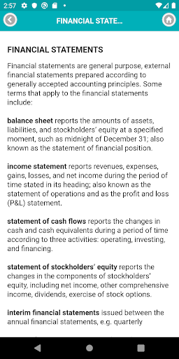 Accounting Concepts and Terms Screen 3