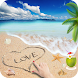 Write Name On Sand beach messa - Androidアプリ