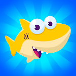 Cover Image of Descargar Merge Shark: Cute Fun Evolution Tap Doo 2.4.2 APK