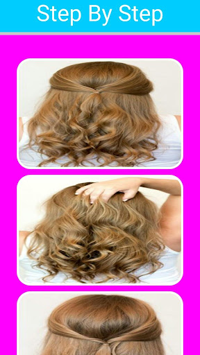 Girl Hairstyle Tutorial Step b