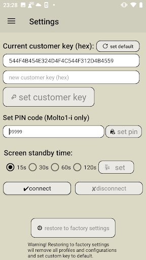 TOKEN2 NFC Burner for Molto1 Screen 3