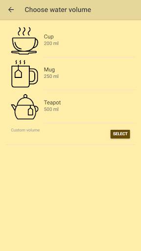 Tea Timer Screen 2