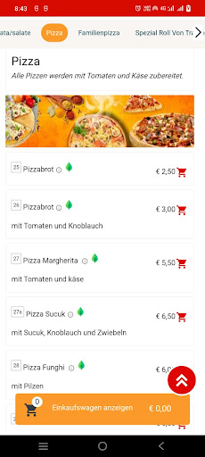Tramonto Pizzeria Screen 3