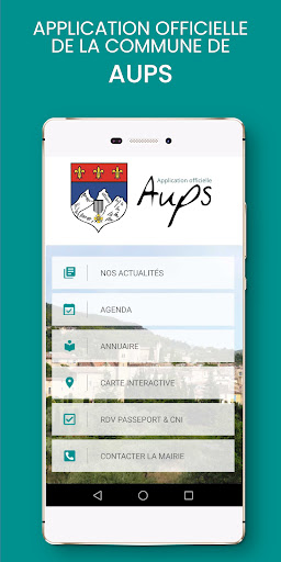 Android application Aups screenshort