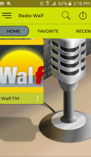 Android application 99.0 Fm Walf Fm Direct Radio screenshort