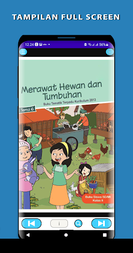 Android application Kelas 2 Tema 6 screenshort