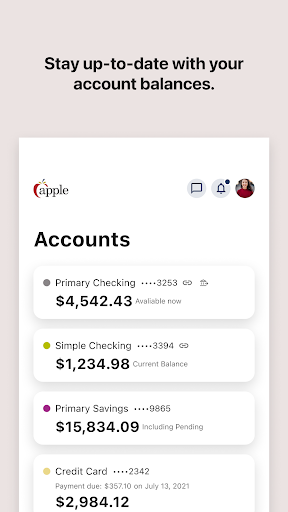 Apple Federal Credit Union Screen 3