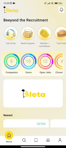 Android application Bleta screenshort