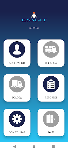 Android application Esmat Logistica screenshort