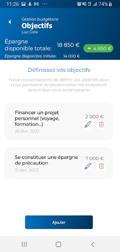 Money Mountain budget épargne Screen 2