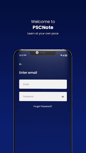 Android application PSCNote screenshort