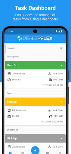 Android application Dealer Dispatch screenshort