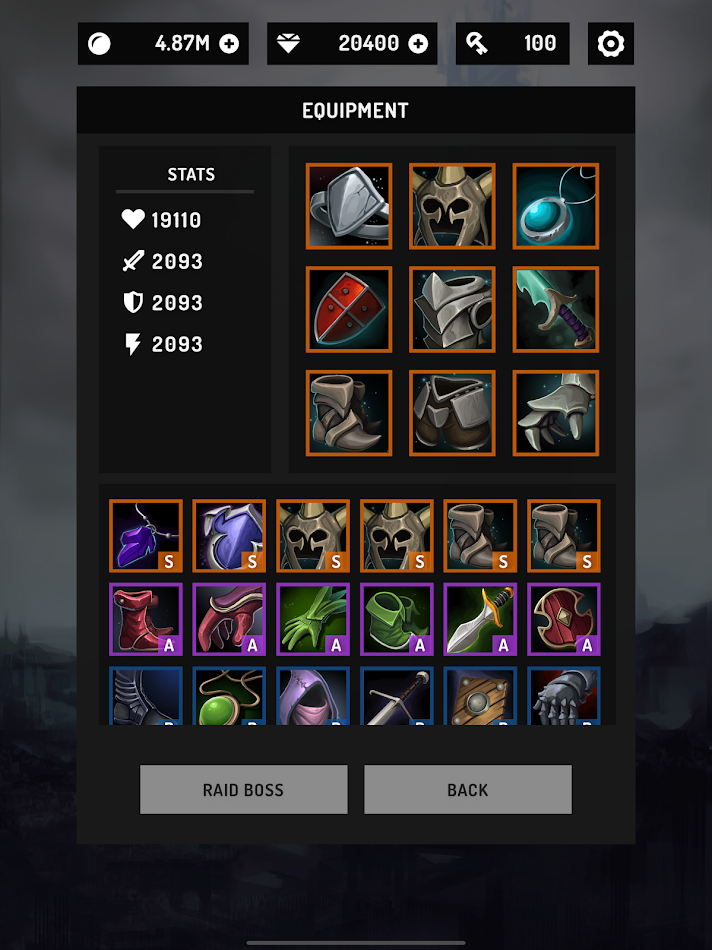 #10. Moonlight Quest: Idle RPG (Android) Door: MgrZ