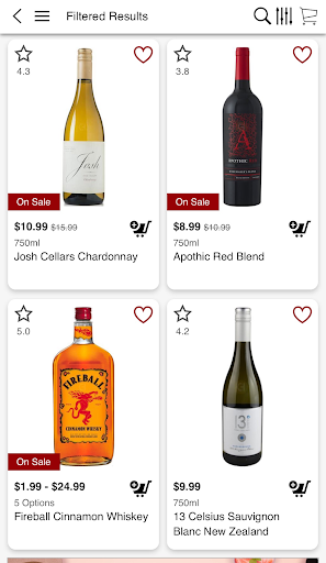 Liquor World Screen 3