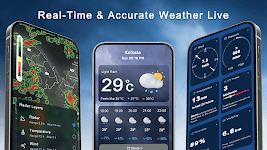 screenshot of Weather Live - Radar & Alerts