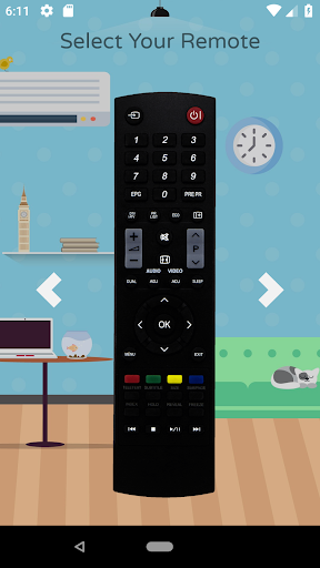 Remote Control For Sharp TV Screen 3