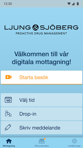 Android application Ljung & Sjöberg screenshort