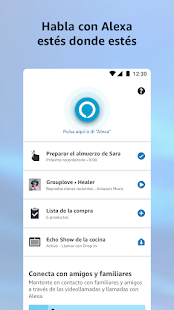 Capture d'écran d'Amazon Alexa