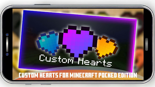Custom hearts mod  Skins MCPE
