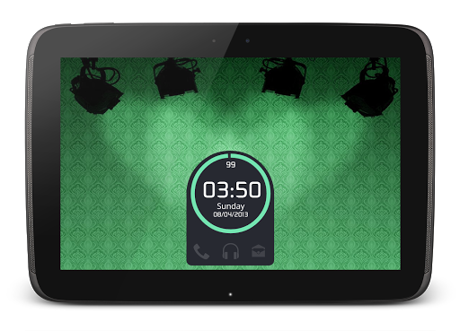DeskClock UCCW Skin Screen 3