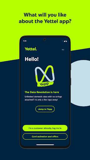 Android application Yettel HU screenshort
