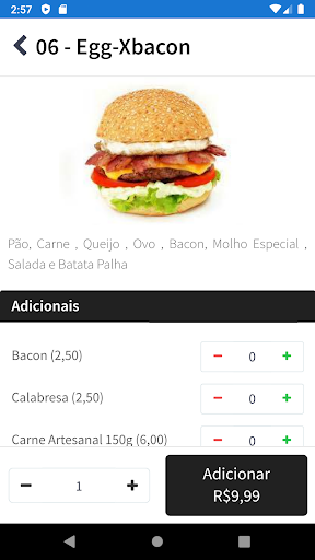 Mr Burguer Screen 2