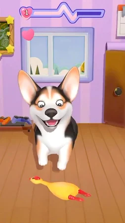 Game screenshot ZenCorgi: 犬お世話ゲームとおしゃべりペット apk download