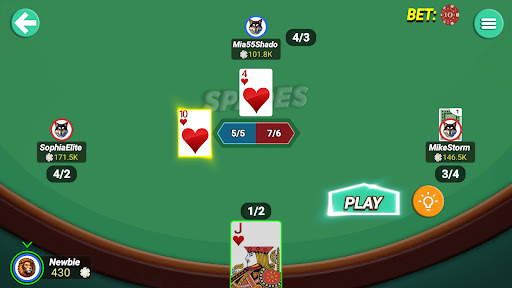 Spades – Classic Spades Game screenshot 6