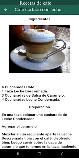 100 Recetas de café Screenshot